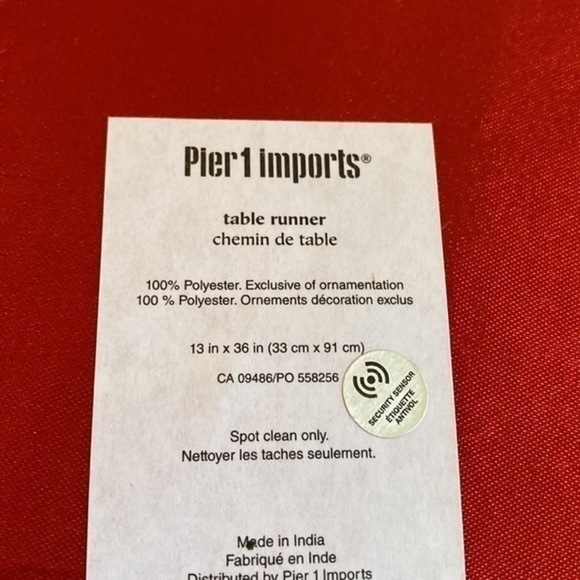 - Mosaic table runner Pier 1 very beautiful for your table indoors and outdoors - Picture 6 of 6